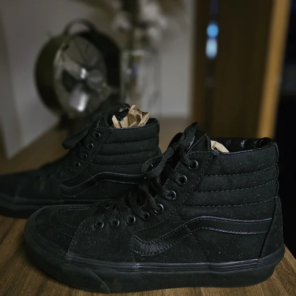 Vans Black High-Top Men's Sneakers - Picture 7 of 16